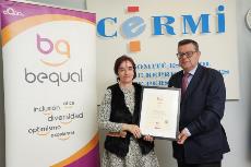 El CERMI recibe el Sello Bequal Premium, que certifica su política de Responsabilidad Social Corporativa en relación con la discapacidad