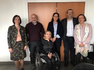 El CERMI realiza una visita a Francia para conocer de cerca las políticas sobre discapacidad del país galo