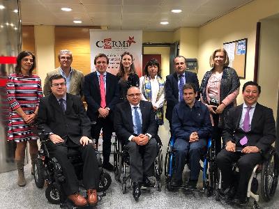 CERMI Madrid mantiene un encuentro con la candidata del PP a la Presidencia de la Comunidad
