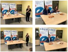 Candidatos de IU, CHA, Ciudadanos y PAR exponen sus propuestas electorales sobre discapacidad en CERMI Aragón