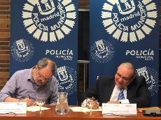 CERMI Madrid y la Policía Municipal firman un convenio en defensa de los derechos de las personas con discapacidad