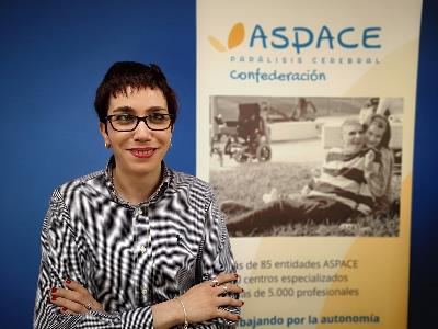 Ángeles Blanco, responsable en Derechos y Ciudadanía de Confederación Aspace