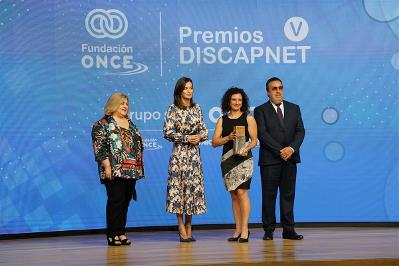 Premio Discapnet 2019 a "Marci Care"