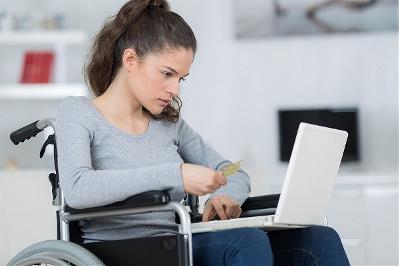 Trabajadora autónoma con discapacidad (Foto: observatoriodeladiscapacidad.org)