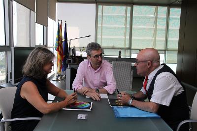 CERMI CV traslada propuestas accesibilidad universal al Conseller de Política Territorial, Obras Públicas y Movilidad de la Generalitat Valenciana