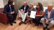 Reunión del CERMI Murcia con el Consejero regional de Empleo