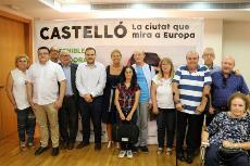 Imagen de la reunión del CERMI CV-Castellón con la Alcaldesa de Castellón 