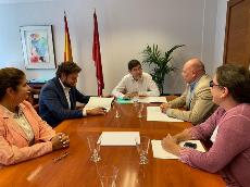 Reunión de CERMI Región de Murcia (CERMI RM) y representantes de la Consejería de Salud