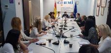 Imagen de la reunión del CERMI con representantes del Gobierno serbio