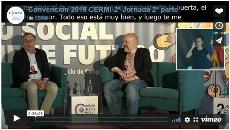 Imagen que da paso a la Grabación audiovisual de la Convención CERMI 2019 'El futuro de lo social (lo social tiene futuro)' 2ª jornada, 2ª parte