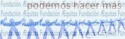 Imagen de la web de la Fundación Aequitas