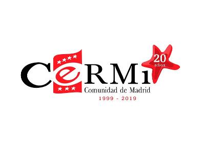 Logo de CERMI Comunidad de MAdrid en su XX aniversario