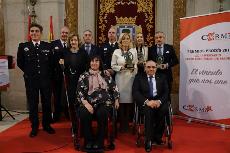 Foto de familia tras la entrega de los ‘Premios Prodis XX Aniversario’ de CERMI Comunidad de Madrid