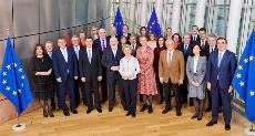 Fotos de los actuales Comisarios europeos, los responsables políticos de la Comisión Europea (Imagen de la web de la Comisión Europea)