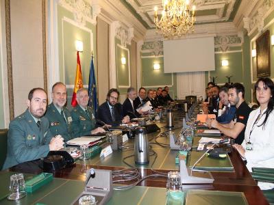 Imagen de la reunión de la comisión de seguimiento del Plan de Lucha contra los Delitos de Odio