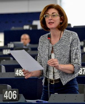 Maite Pagazaurtundua, eurodiputada de UPyD integrada en la delegación Ciudadanos Europeos