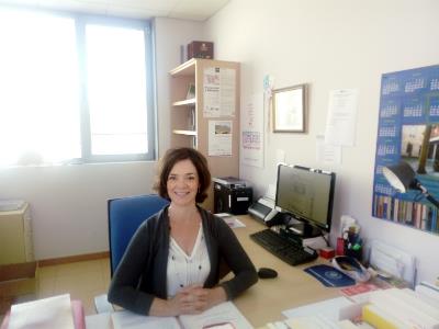 Cristina Guilarte, en su despacho.
