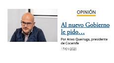 Anxo Queiruga Vila, presidente de COCEMFE, en una imagen del boletín semanal del CERMI