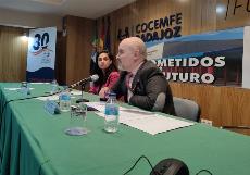 El presidente del CERMI, Luis Cayo Pérez Bueno, en la jornada 'Vivienda Digna, Vivienda Accesible' 