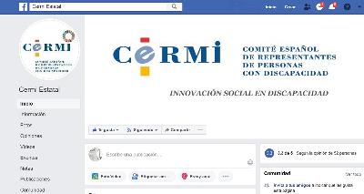 Imagen de la página de facebook del CERMI