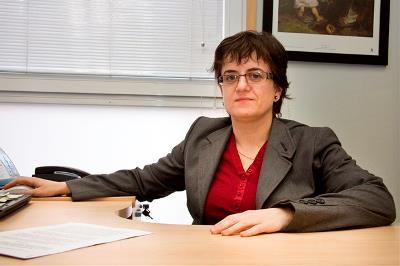 Marta Valencia, de CERMI Aragón, y presidenta de Cemudis (Confederación Estatal de Mujeres con Discapacidad Física y Orgánica)