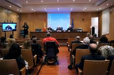 Imagen general durante la celebración de la sesión de trabajo sobre "Las reformas en materia de justicia: una oportunidad para los derechos de las personas con discapacidad"