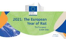 Imagen de un documento de la Comisión Europea sobre la propuesta de declarar 2021 Año europeo del ferrocarril