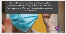 CERMI Mujeres critica la “merma de los servicios de salud” que sufren en el mundo las mujeres y niñas con discapacidad durante la pandemia