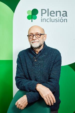 Javier Tamarit, psicólogo, en una foto de Plena inclusión