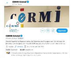 Imagen de la cuenta de Twitter del CERMI