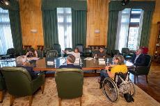El alcalde de Zaragoza presenta la línea de ayudas a la accesibilidad en edificios y viviendas a CERMI-Aragón