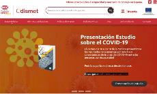 Imagen de la web de odismet anunciando la presentación del estudio