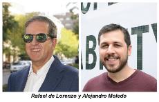 Autores del artículo, Rafael de Lorenzo y Alejandro Moledo