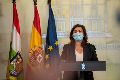 La presidenta de la Rioja, Concha Andreu.Foto: Gobierno de La Rioja.