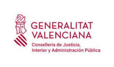 Logo de la Conselleria de Justicia, Interior y Administración Pública.