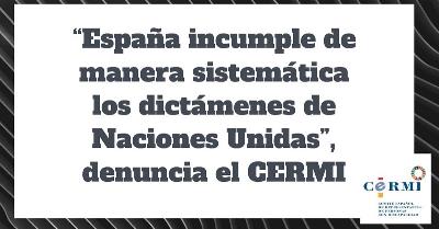 “España incumple de manera sistemática los dictámenes de Naciones Unidas”, denuncia el CERMI