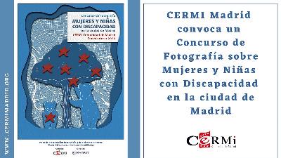 CERMI Madrid convoca un Concurso de Fotografía sobre Mujeres y Niñas con Discapacidad en la ciudad de Madrid