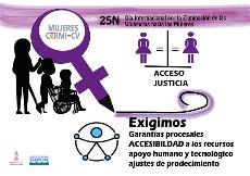 Infografía de Mujeres CERMI CV en el 25N