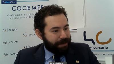 Daniel-Aníbal García Diego, secretario de Organización de Cocemfe