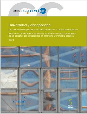 Portada de la publicación Universidad y discapacidad. La inclusión de las personas con discapacidad en la Universidad española