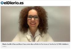 Imagen de Marta Castillo, nueva presidenta de CERMI Andalucía, en la entrevista de el diario.es