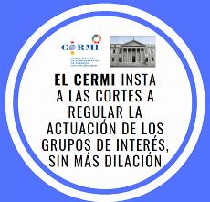 El CERMI insta a las Cortes a regular la actuación de los grupos de interés, sin más dilación