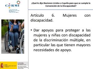 La ONU_es dijo a España que hay que proteger los derechos de las mujeres y niñas con discapacidad #ConvenciónDiscapacidad