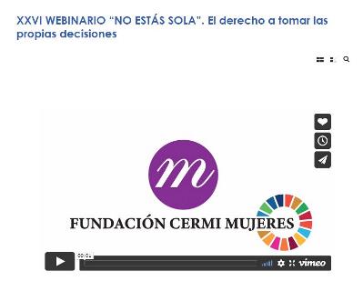 webinario No estás sola.