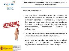 La @ONU_es dijo a España que las leyes de accesibilidad deben cumplirse y que se debe sancionar a las personas o entidades que las incumplan #ConvenciónDiscapacidad