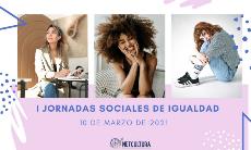 Cartel de las jornadas Sociales de Igualdad.