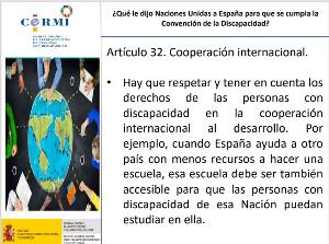 La @ONU_es dijo a España que la Cooperación al Desarrollo debe considerar a las personas con discapacidad #ConvenciónDiscapacidad