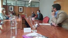 La Delegada del Gobierno en Extremadura mantiene una reunión de trabajo con CERMI regional para abordar el juego ilegal y conocer el estudio sobre la situación de violencia contra las mujeres con disc