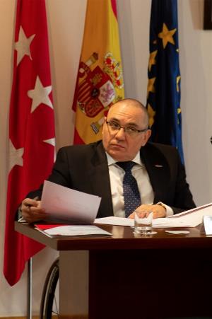 Óscar Moral, asesor jurídico de CERMI y presidente de CERMI Madrid