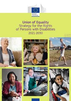 Portada de la Estrategia Europea sobre los Derechos de Discapacidad 20212030